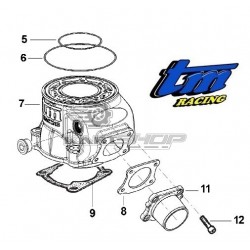 Eclaté cylindre TM K9 - KZ10