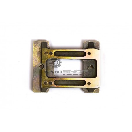 Platine moteur magnésium plane percée X30 / ROTAX adaptable 2K