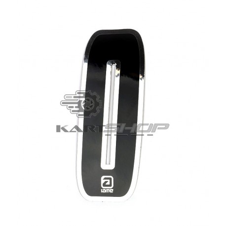 Numéros de course chromés IAME