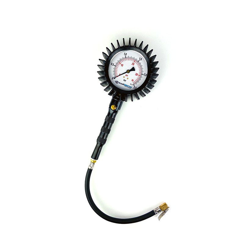 Manomètre de pression de pneus KARTECH - Classe 1.6 - KART SHOP FRANCE -  Site Officiel - pièces, consommables et équipements pour le karting