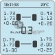 Manomètre de pression + chronomètre Prisma HIPREMA 4