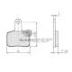 Plaquettes de frein AV/AR TONYKART "carbone" adaptable