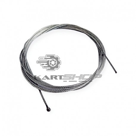 Câble d'accélérateur inox "type suédois"