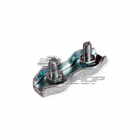 Serre câble double de frein/accélérateur arrondi