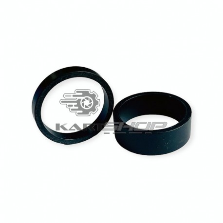 Bague de fusée KARTECH noir de 25mm