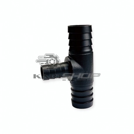 T de calorstat 3 voies en alu anodisé