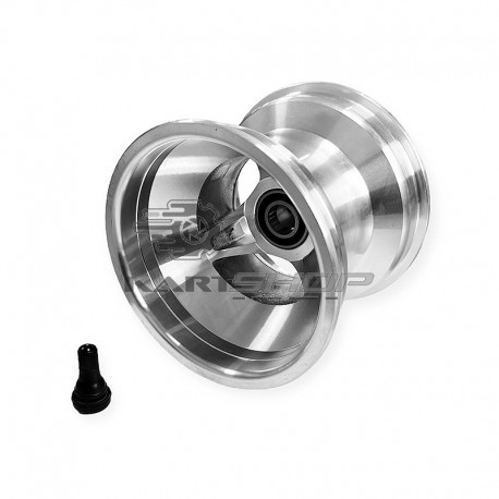 Jante AV alu 115mm à roulements 17mm