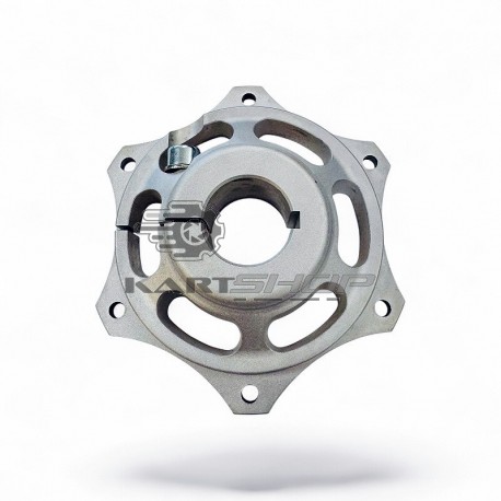 Porte disque de frein alu naturel 30mm