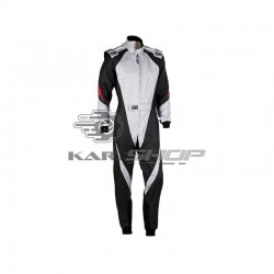 Combinaison OMP KS3x FIA grise/noir