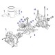 Eclaté piston, carters et vilbrequin IAME X30